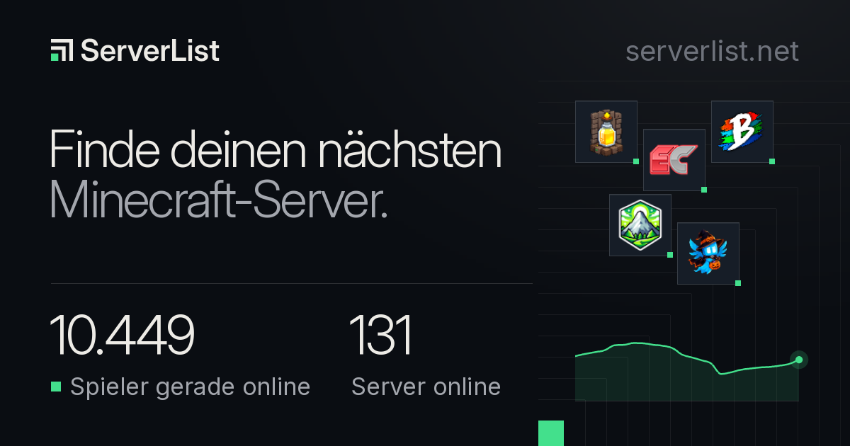 Minecraft-Serverliste: Finde deinen Server | ServerList