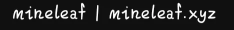 Minecraft Server Mineleaf | mineleaf.xyz